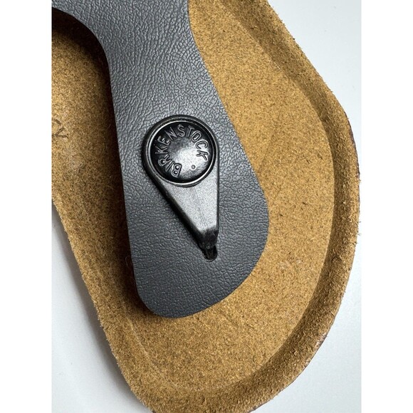 Birkenstock Gizeh Birko-Flor Sandals Black Kids Size US C 12 EU 30 Girls NARROW - Picture 3 of 11